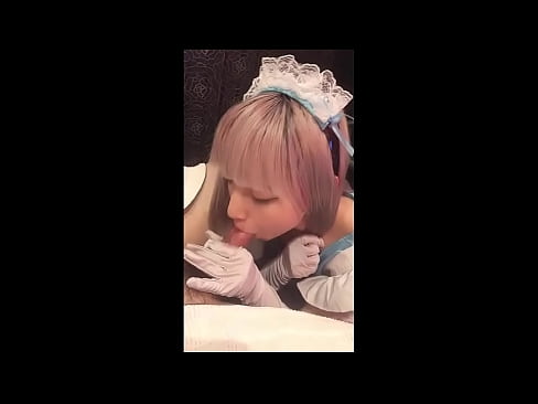 ❤️ Japansk idol [mayuka], Franska jungfrukostym, del 1, avsugning och runka av med lotion Fucking at us ﹏
